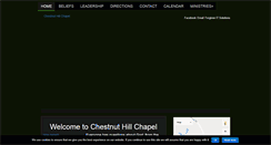 Desktop Screenshot of chestnuthillchapel.com